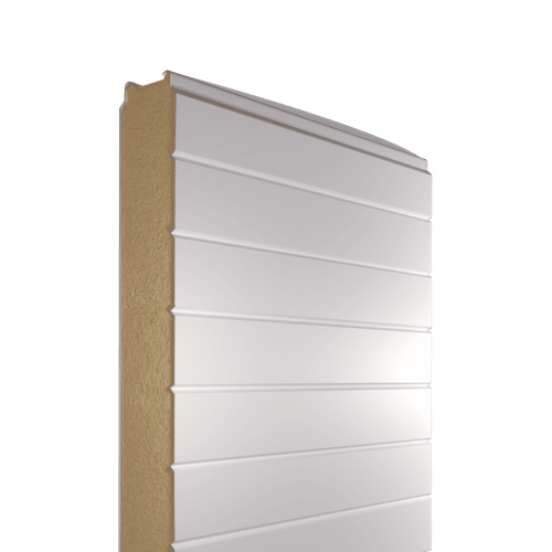 Сэндвич-панель стеновая ПИР 50 мм профиль V-образный