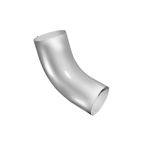 Колено трубы для водостока Grand Line Гранд Лайн 60°, 90мм металлическое, цвета RAL