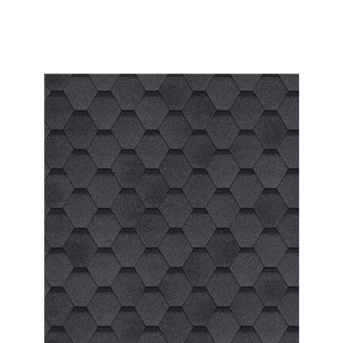 Гибкая черепица Шинглас Финская Соната Серая Shinglas 3м2