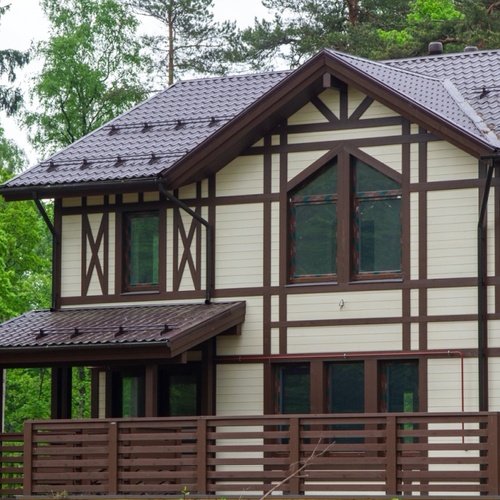 Металлочерепица Grand Line Classic 0,5 Satin RAL 8017 шоколад