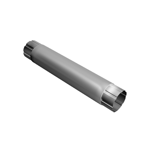 Grand Line Optima Труба соединительная 90мм, 1м для водостока Гранд лайн металлическая, цвета RAL