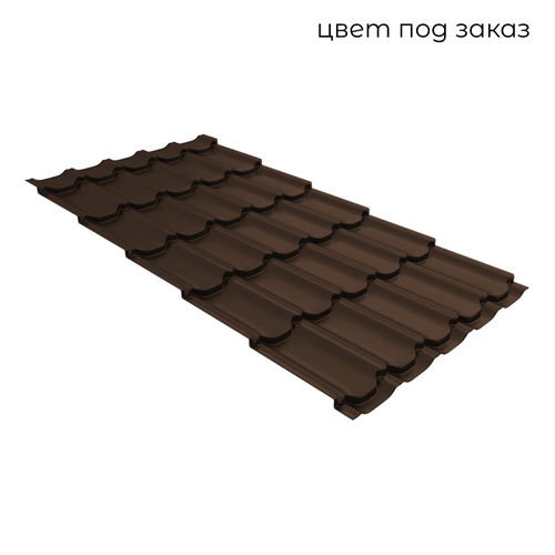 Металлочерепица Grand Line Kvinta Юг Drap (Драп) 0,5мм