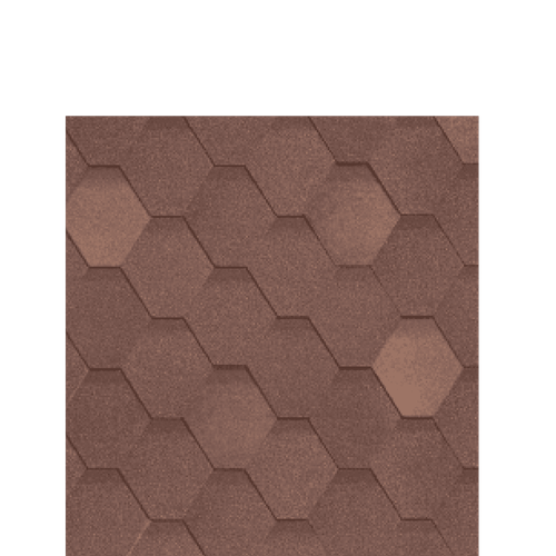 Гибкая черепица Шинглас КЛАССИК Кадриль Оникс Shinglas 3м2