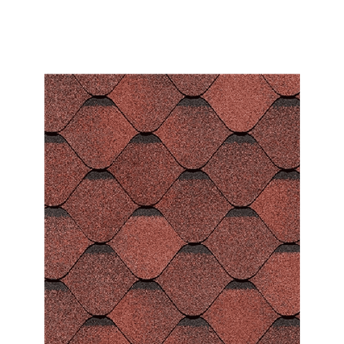 Гибкая черепица Docke PREMIUM НИЦЦА Клубника