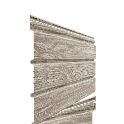 Софит Docke с центральной перфорацией Орех Деке LUX под дерево