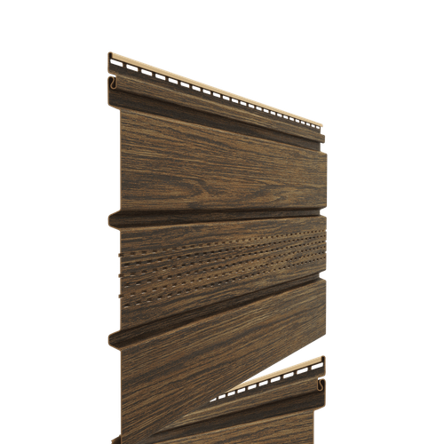 Софит Docke с центральной перфорацией Фундук Деке LUX под дерево