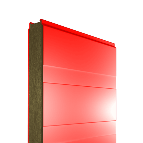 Сэндвич-панель стеновая МВУ 50 мм профиль трапецивидный