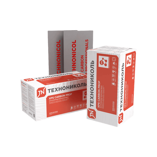 Экструзионный пенополистирол (XPS) CARBON PROF 1180*580*100-L (4 пл/упак) [0,27376] - |24|