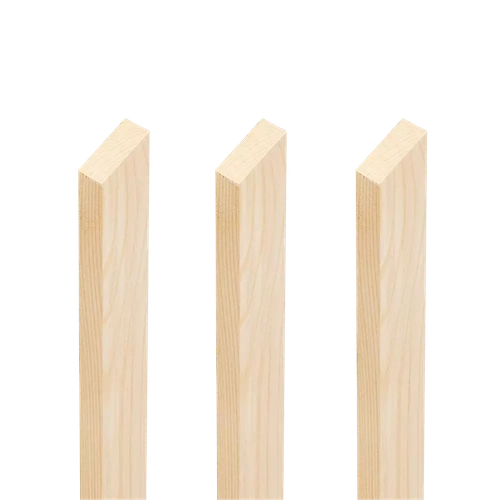 Брусок 25х50х3000мм 2СОРТ (естественной влажности)