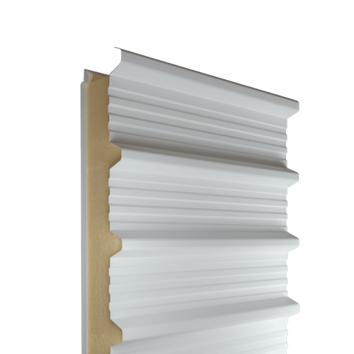 Сэндвич-панель кровельная ПИР 200 мм профиль трапецивидный