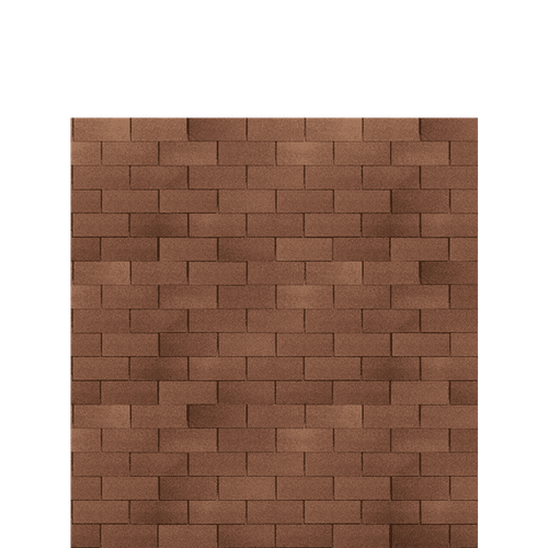 Гибкая черепица Шинглас КЛАССИК Фламенко КоричневаяShinglas 3м2