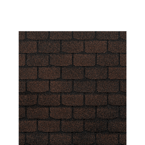 Гибкая черепица Docke EURASIA ПЛИТКА Коричневый