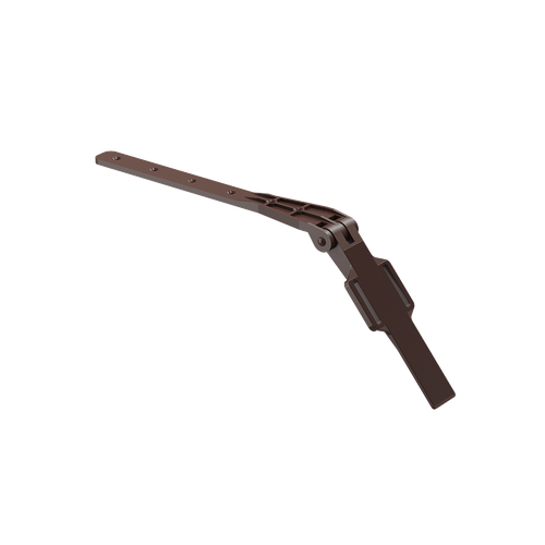 DOCKE Крепление регулируемое для кронштейна желоба Premium, шоколад