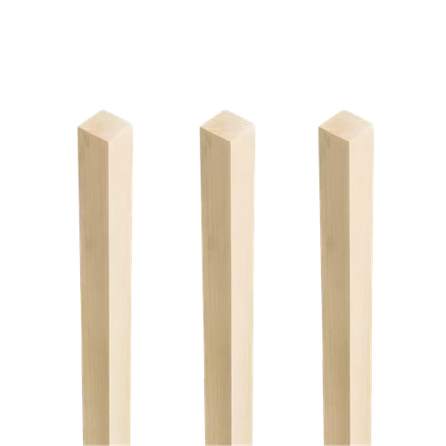 Брусок 25х25х1000мм 1сорт (естественной влажности)