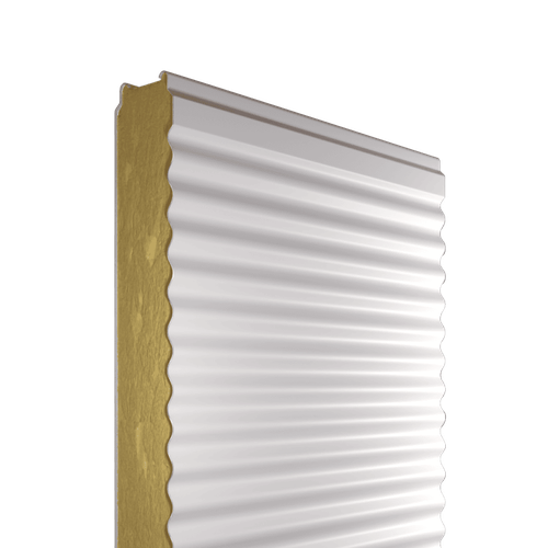 Сэндвич-панель стеновая МВУ 175 мм профиль микропрофиль