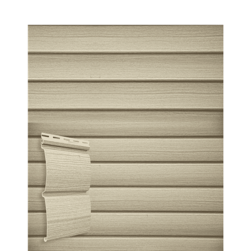 Сайдинг Блок-хаус Grand Line Tundra ясень (3,0м)