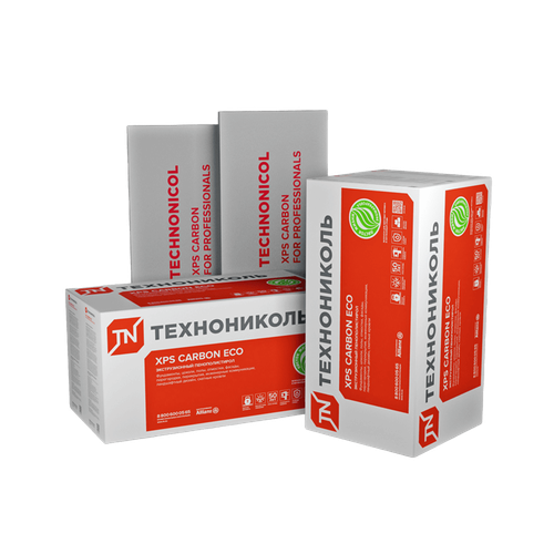 Экструзионный пенополистирол (XPS) CARBON ECO 1180*580* 40-L (10 пл/упак) [0,273760] - |24|