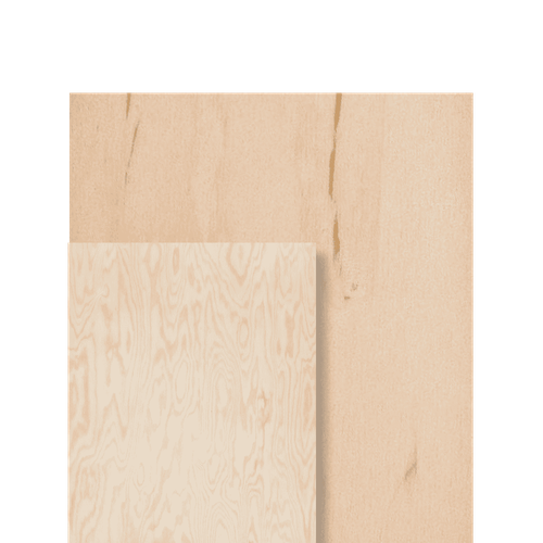 Фанера березовая ФК  сорт 1/2 Ш2 1525х1525, 10 мм