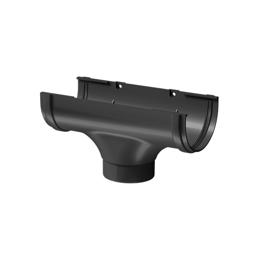 DOCKE  Водосточная воронка Premium, графит