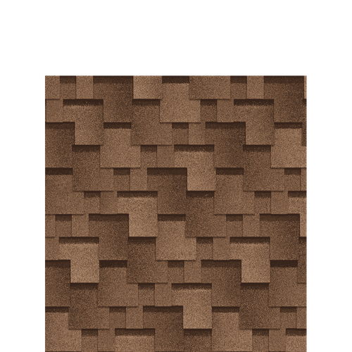 Гибкая черепица Шинглас Ультра Фокстрот Сандал Shinglas 3м2