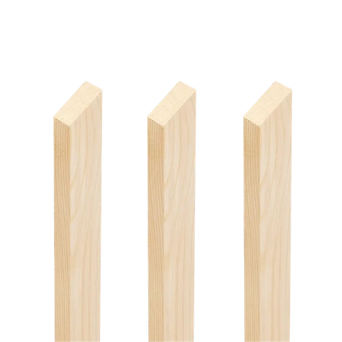 Брусок 25х50х1500мм 1сорт (естественной влажности)