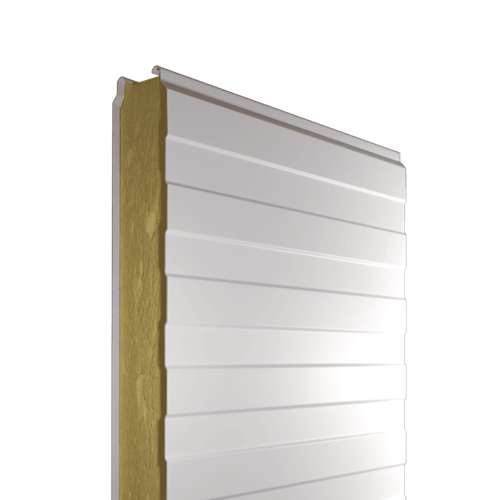 Сэндвич-панель стеновая МВУ 120 мм профиль трапецивидный 50 x 50