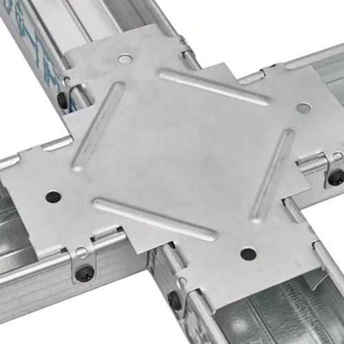 Соединитель профилей одноуровневый Кнауф Краб 60х27мм 0,9 мм