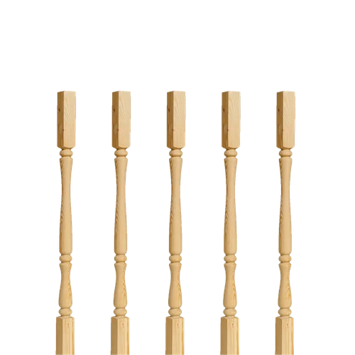 Столб 80х80х1100мм "Тюльпан" М/Ш экстра