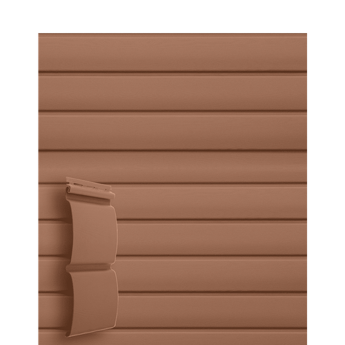 Сайдинг Блок-хаус Grand Line Color Plus темно-бежевый (3,0м)