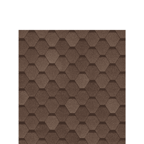 Гибкая черепица Шинглас УЛЬТРА Самба Янтарь Shinglas 3м2