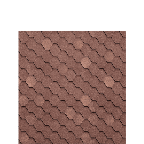 Гибкая черепица Шинглас КЛАССИК Кадриль Оникс Shinglas 3м2