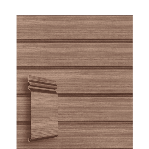 Сайдинг Natural-брус Grand Line Tundra рябина (3,0м)