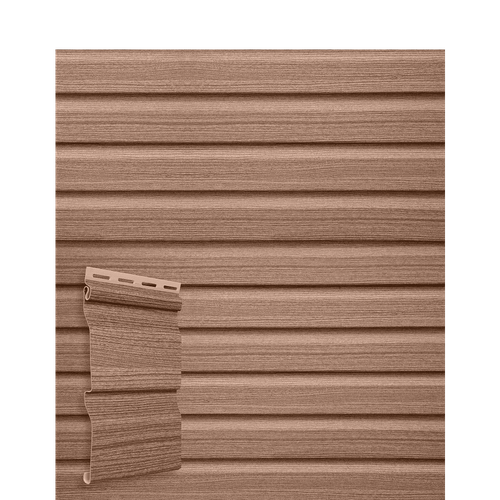 Сайдинг Корабельная доска Grand Line Tundra рябина (3,6м)