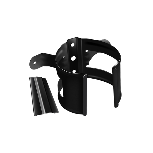 Кронштейн трубы для водостока металлический на дерево Grand Line ГрандЛайн, 100мм, цвета RAL